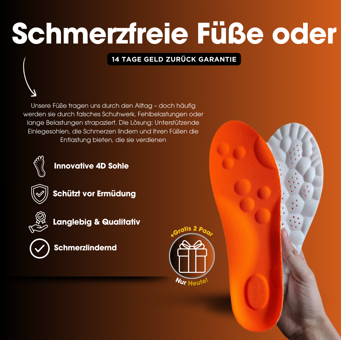 FitStepper-Orthopädische Einlegesohlen