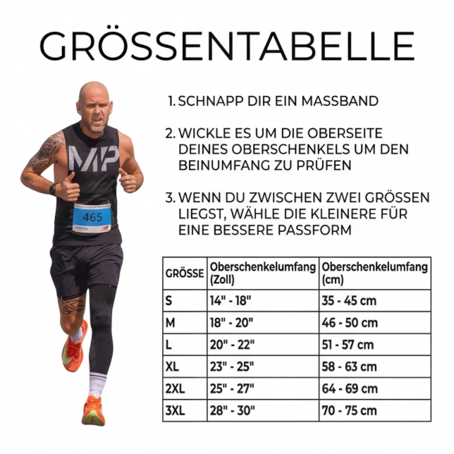 Kneefit-Kompressionsstützen
